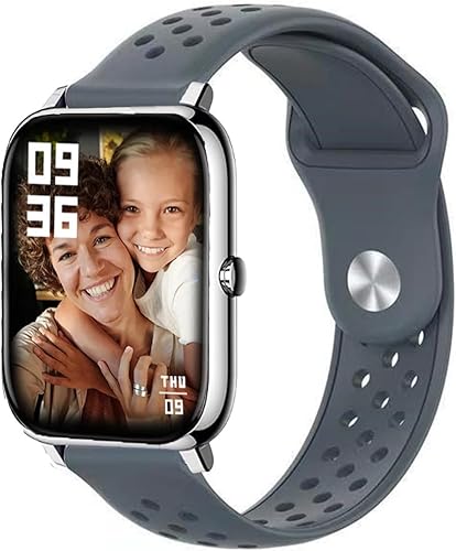 Cosbary Reloj inteligente para mujeres y hombres con monitor de frecuencia cardíaca, presión arterial, monitor de oxígeno en sangre, rastreador de