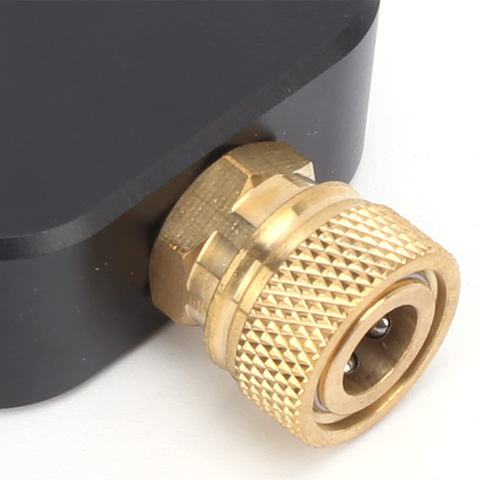 DIDEEP Adapter Butli do Napełniania Nurkowego, Aluminium Lotnicze - Adapter do Butli Nurkowej do Transportu Tlenu - Duża do Małej Butelki - Interfejs: 8 MM - Konwerter