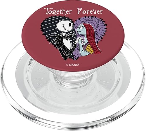 Disney Jack y Sally Forever PopSockets MagSafe PopGrip de The Nightmare Before Christmas para iPhone Disney Jack y Sally Forever PopSockets MagSafe PopGrip de The Nightmare Before Christmas para iPhone