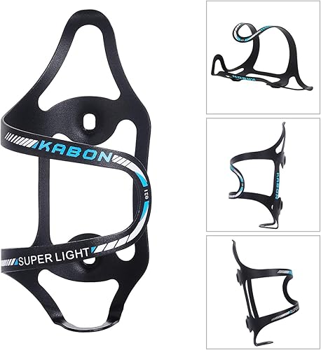 Miniatura 3 de KABON Soporte para botella de agua para bicicleta, aleación ligera de aluminio, carga lateral, soportes de jaula de botella de agua para bicicleta