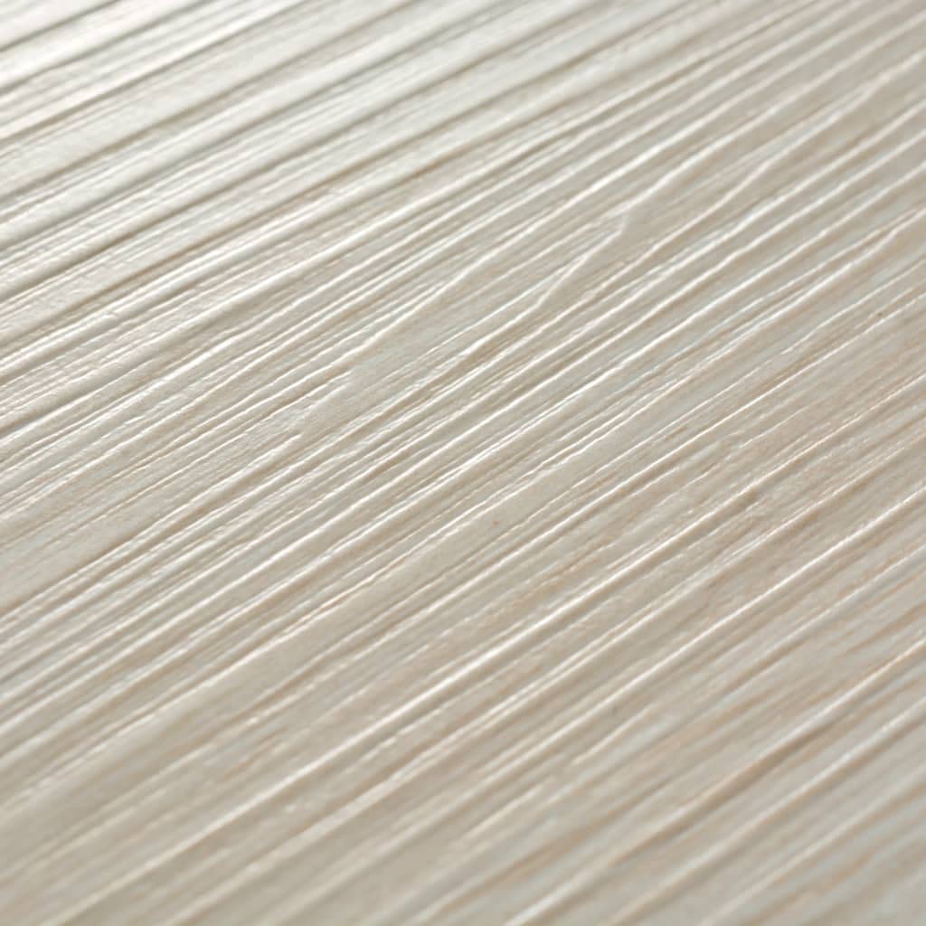 Inicio Productos-Tablones de suelo de PVC autoadhesivo 5.02m 2mm Roble Clásico Blanco