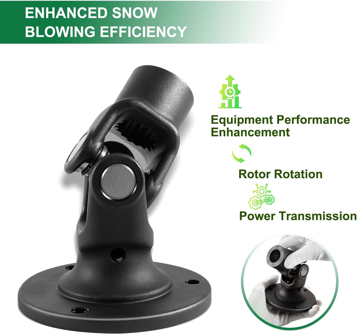 AM38891 Rotor Drive Plate for 359 Snow Blower, 47", 54", 59", 60” 1420, 1435, 1445 & 1565(PC9257) 2-Stage Snow Blower