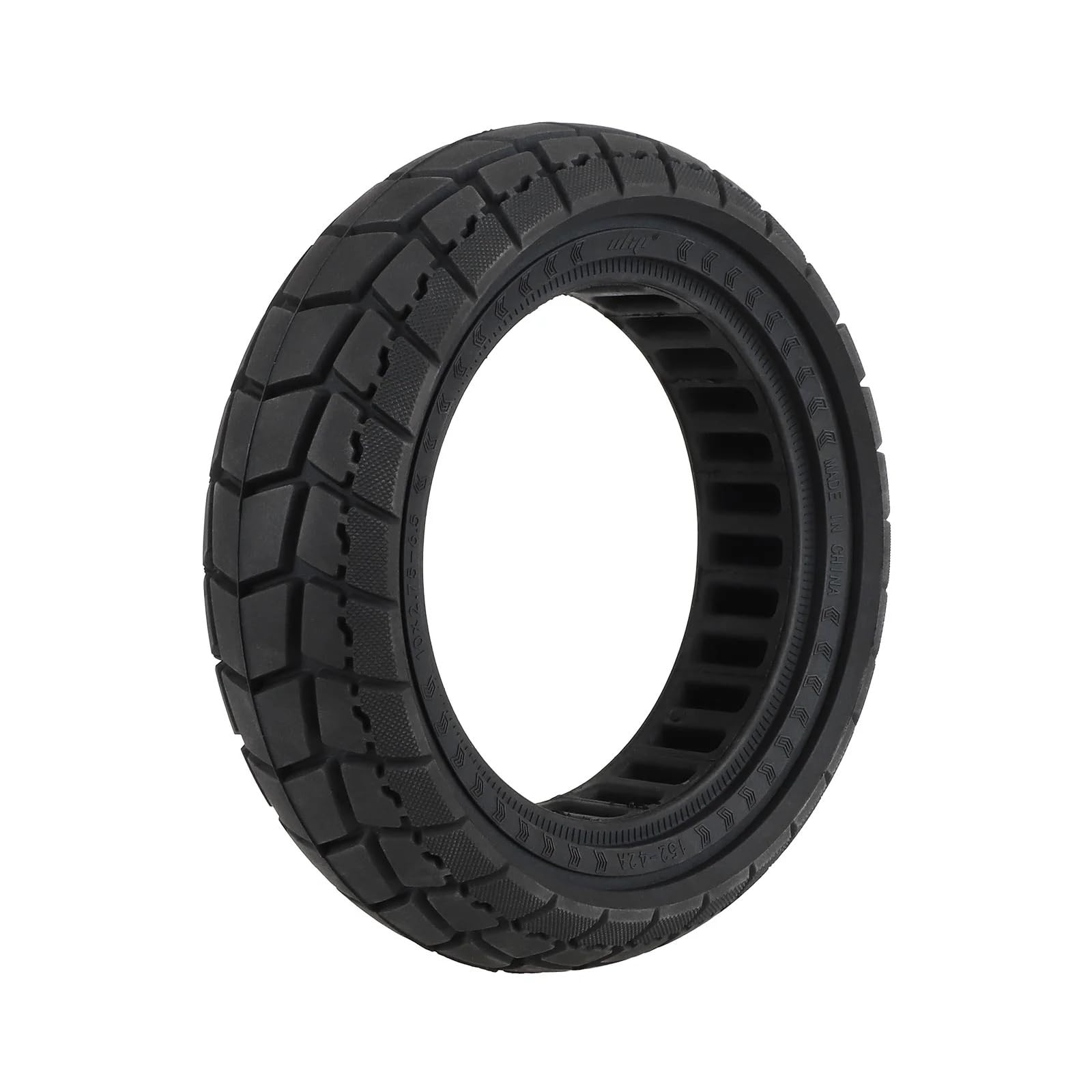 10 x 2.75-6.5 Pneu Solide pour Kukirin G2/G3/G2 Ultra/M4 Max/A1 (2 PCS)