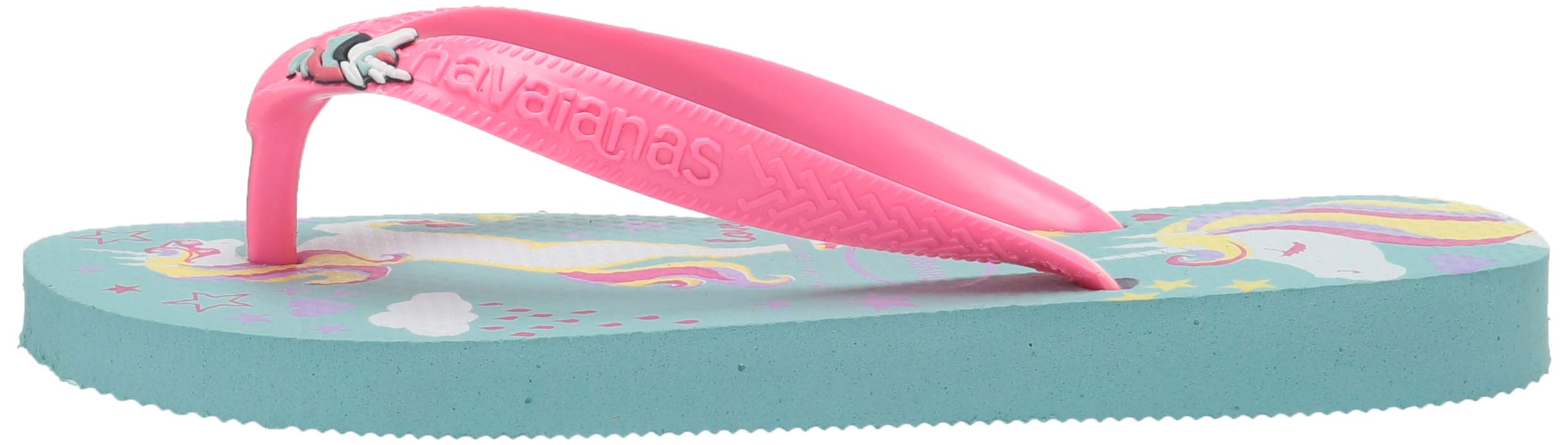 Havaianas Kid's Fantasy Flip Flop Sandal, Blue/Pink, 9 US Little Kid