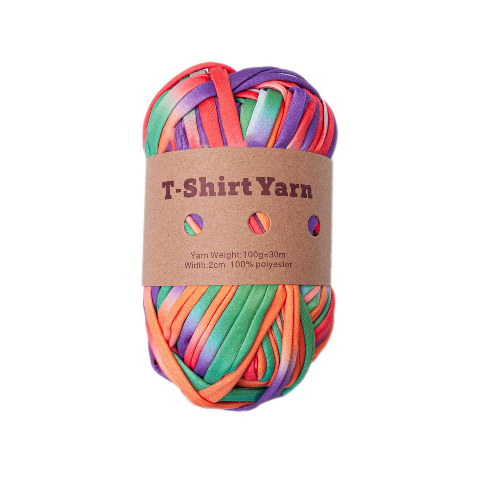 PANGBOER Yarn Set Handcrafted Braided Threads for for Creating Vibrant Purses, Coasters, and Organizers