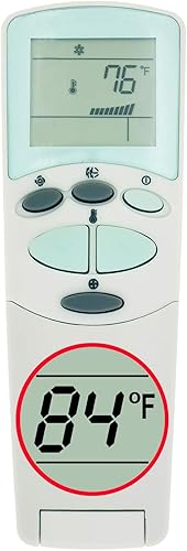 Reemplazo para LG Air Conditioner Remote Control LAN121HNP LAN181CNW LM1830H2L LM1830H2M LM2430H2L LM2430H2M LM2430H2N LM360HE LMAN090CNS LMAN120CNS