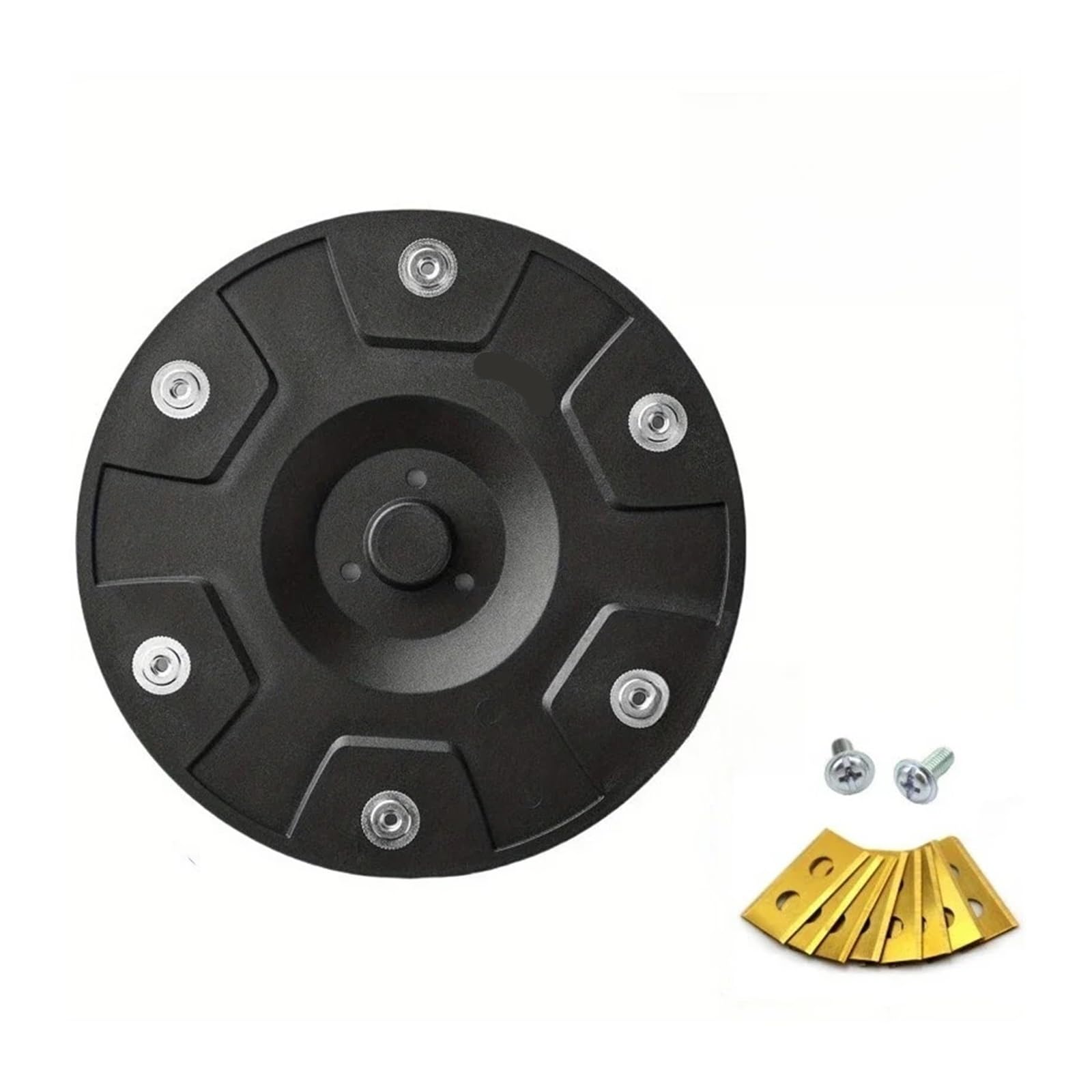 Compatible Con Segway Navi H500 De Jardín | 18 /30 cuchillas de cortacésped / 1 repuesto de chasis de cortacésped(GOLD-30PC)