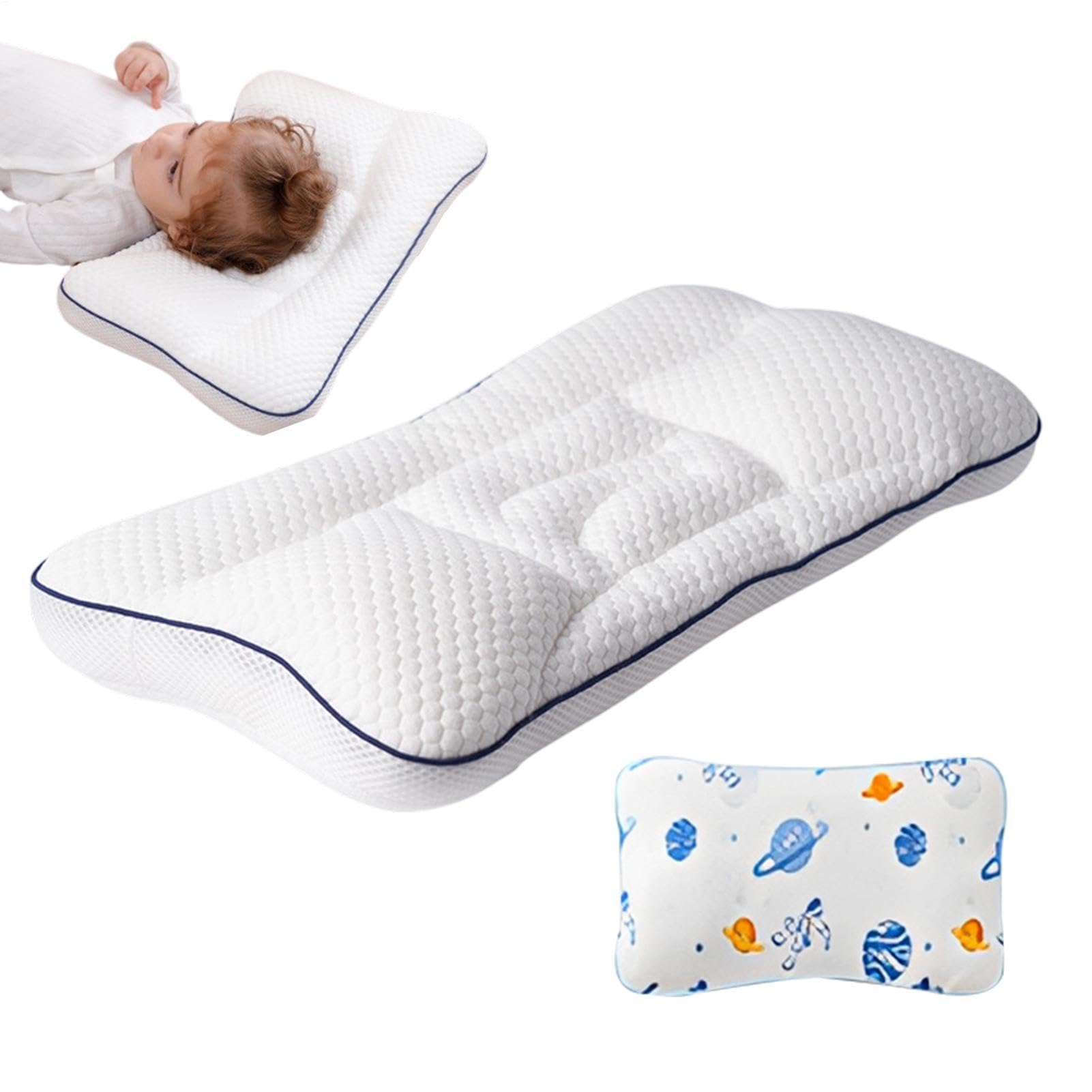 Générique Kids Sleeping Pillow, Breathable Cooling Child Sleeping Support