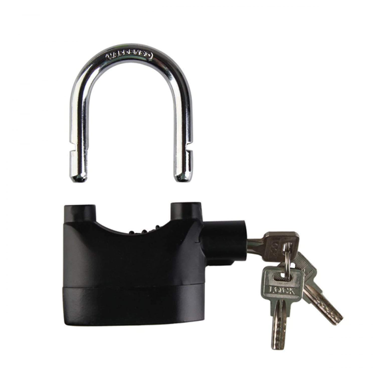 Security Pad Lock with Burglar Smart Alarm Siren Motion Sensor Secure for Home Door gate Cycle Shop Bike Office Shutter-picture-14