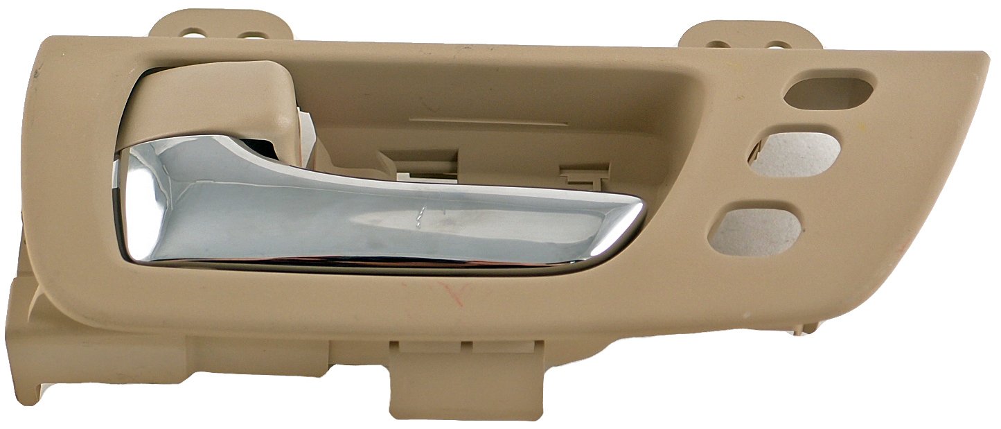 4-Piece Interior Door Handle Set For 1994-1997 Honda Accord - Chrome & Beige