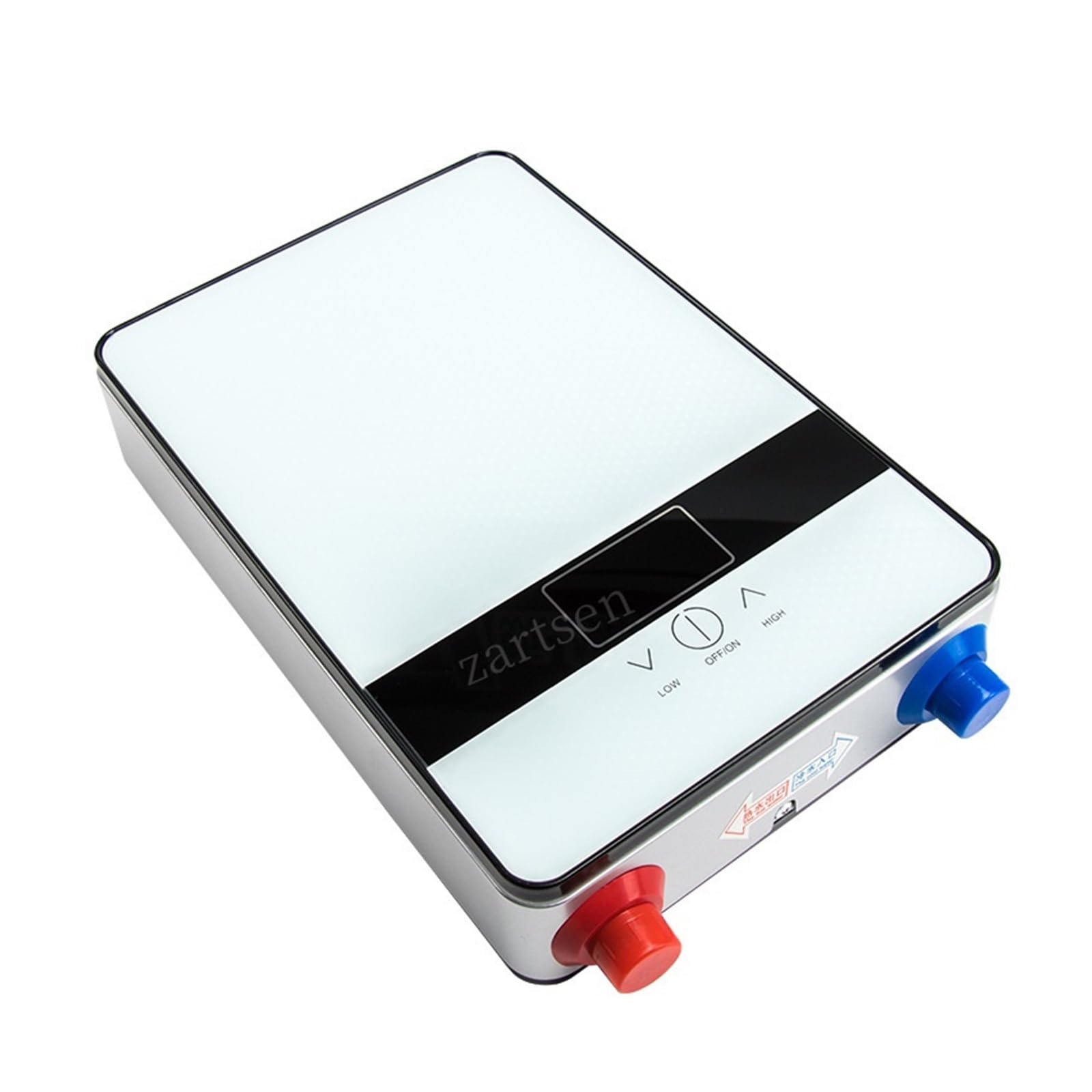 Calentador de Agua de Calentamiento rápido Mini Calentador De Agua Instantáneo Eléctrico Sin Agradecimiento De 5500W, Grifo De Baño, Calefacción Instantánea En 3 Segundos Más cómodo de Usar