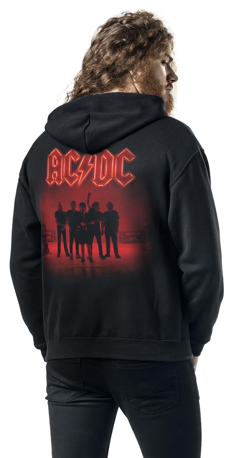 AC/DC PWR UP Männer Kapuzenjacke schwarz XL