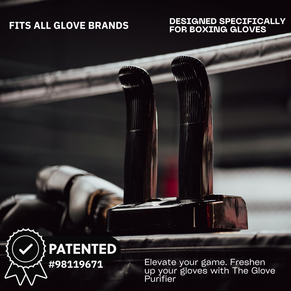 V2 – Boxing Glove Drying System with Thermal Heating, Air Treatment Cycle & Advanced Airflow for Post-Training Glove Care