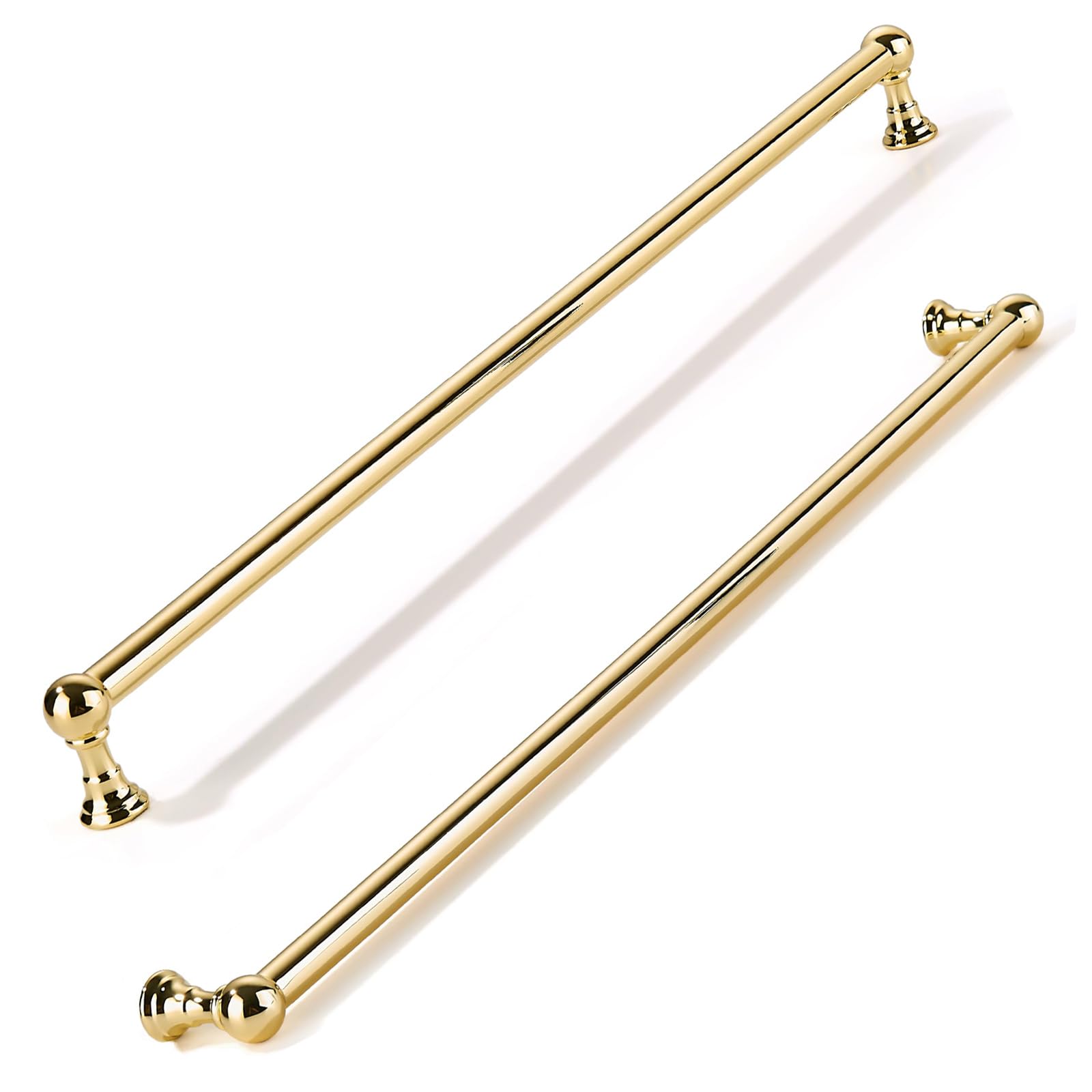 Photo 1 of khtumeware 18" Appliance Handle Pull - Polished Brass Cabinet Handle