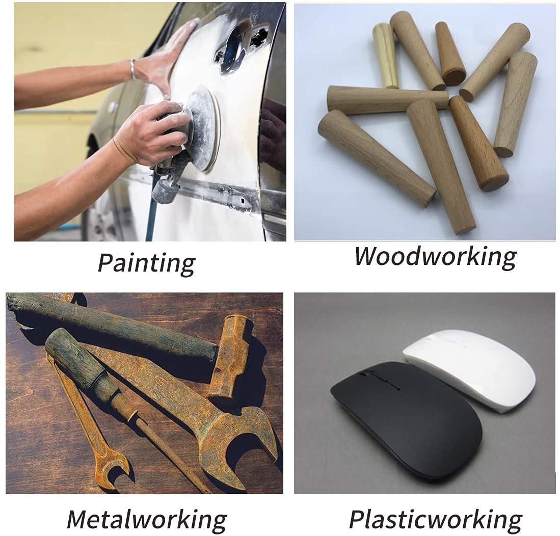 16 piezas de arena de esponja de lijado, bloques de lijado lavables y reutilizables, esponja de arena para madera, metal, muebles, pintura y paneles de yeso (4 grados surtidos)