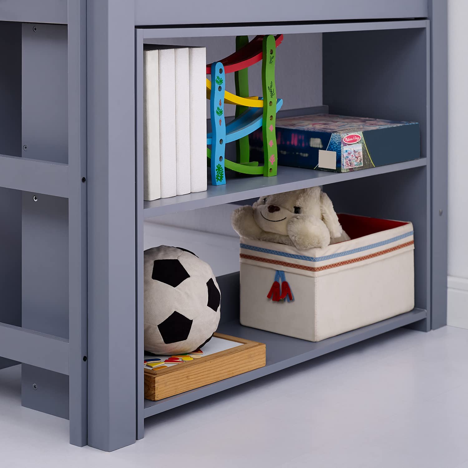 Buy Twin Size Loft Bed with Desk Low Study Kids Twin Loft Bed with Desk