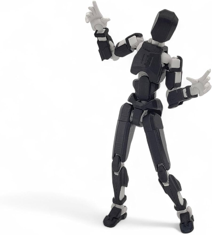 Buy qwik3D Dummy13 Fully Articulated Action Figure | 3D Printed