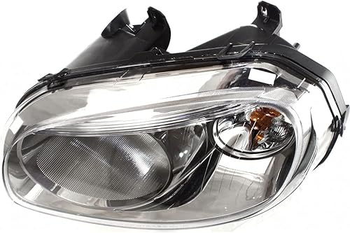 Miniatura 9 de KarParts360 Para Chevy HHR 2007, 2008, 2009, 2010, par de faros delanteros del conductor y del pasajero con bombillas reemplaza GM2502321 GM2503321