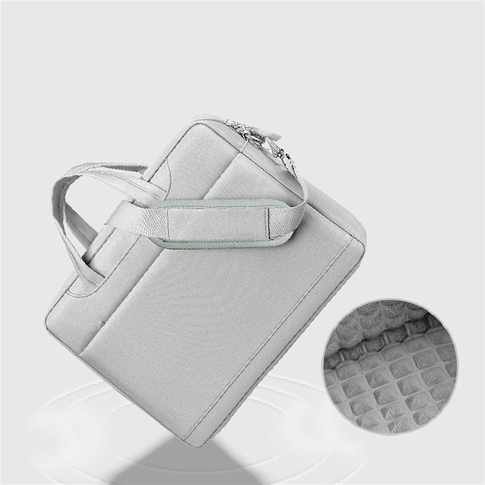 Ordenador Portátiles Funda Bolsa acolchada for portátil a prueba de golpes, bolso de hombro de 15,6-16 pulgadas, maletín de mano de gran capacidad Funda Portatil Bolsa Multifuncional