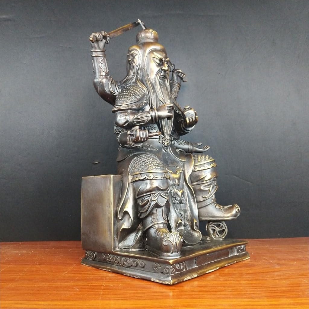 Posąg Buddy do wnętrz Rzemiosło Dom Salon Mosiądz Posąg Buddy Ozdoby Biuro Biurko Feng Shui Dekoracyjna Rzeźba Medytująca Statua Buddy Rzeźba