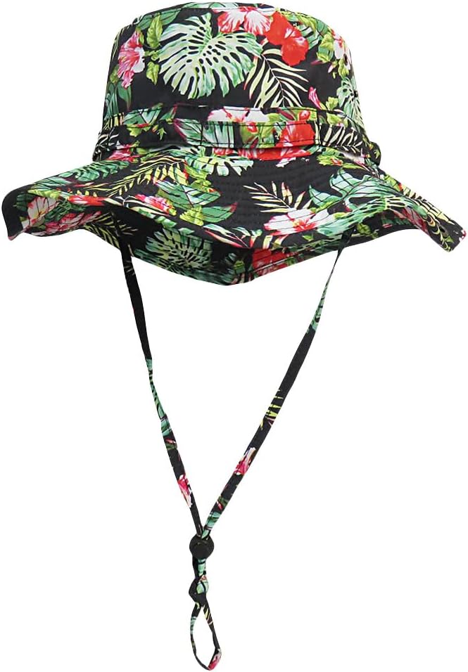 Wide Brim UV Protection Bucket Hat for Outdoor Activities