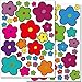 Produktbild Wandkings Blumen Design 5 Wandsticker Set, 68 Aufkleber, 2 DIN A4 Bögen, Gesamtfläche 60 x 20 cm