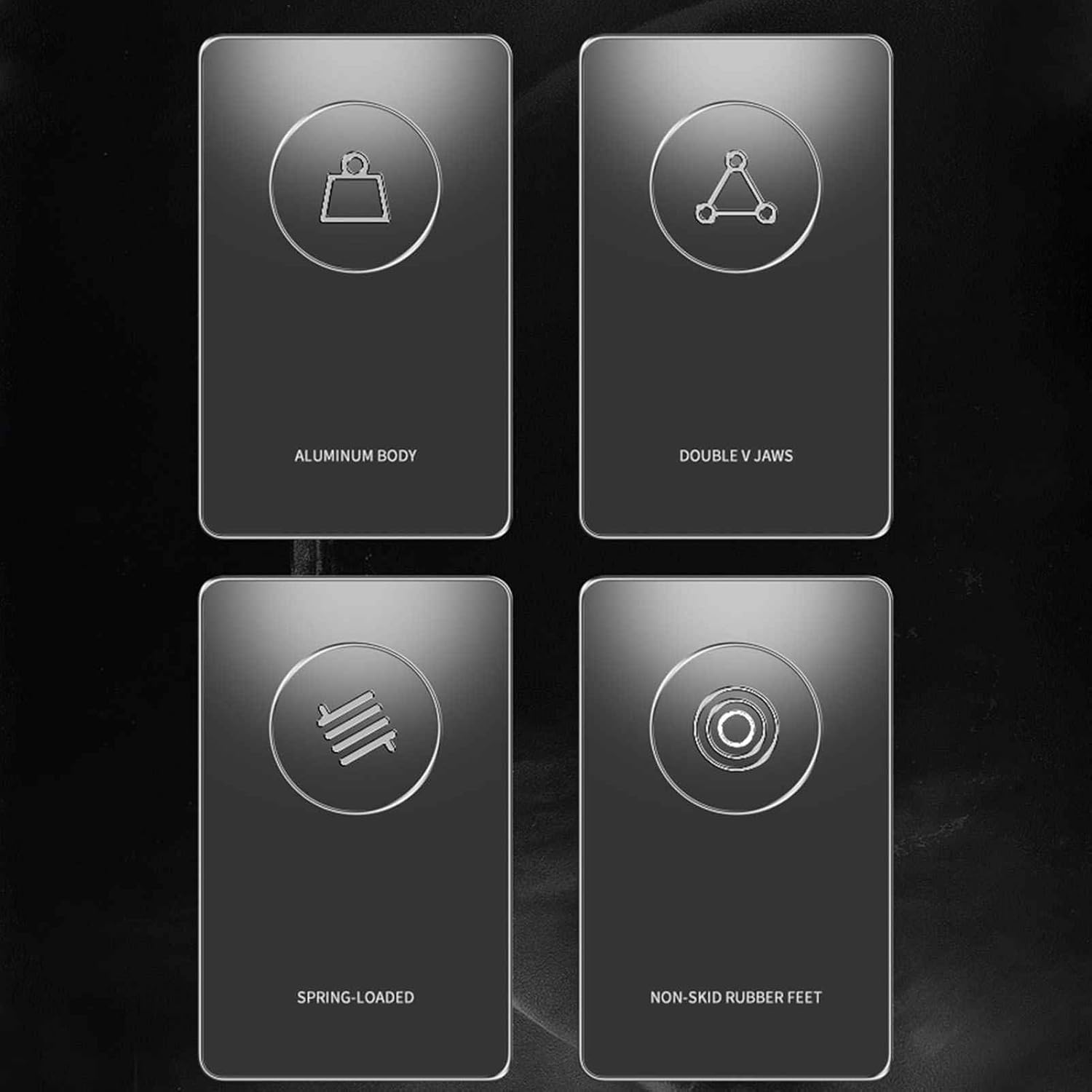 Garosa Portable Pipes Vise Aluminum Alloy 500 PSI Thickened Base Extended Handle Serrated Jaws 1/8 to 1/2 Inch Pipes with Removable Replaceable Jaws for Plumbing HVAC Repairs