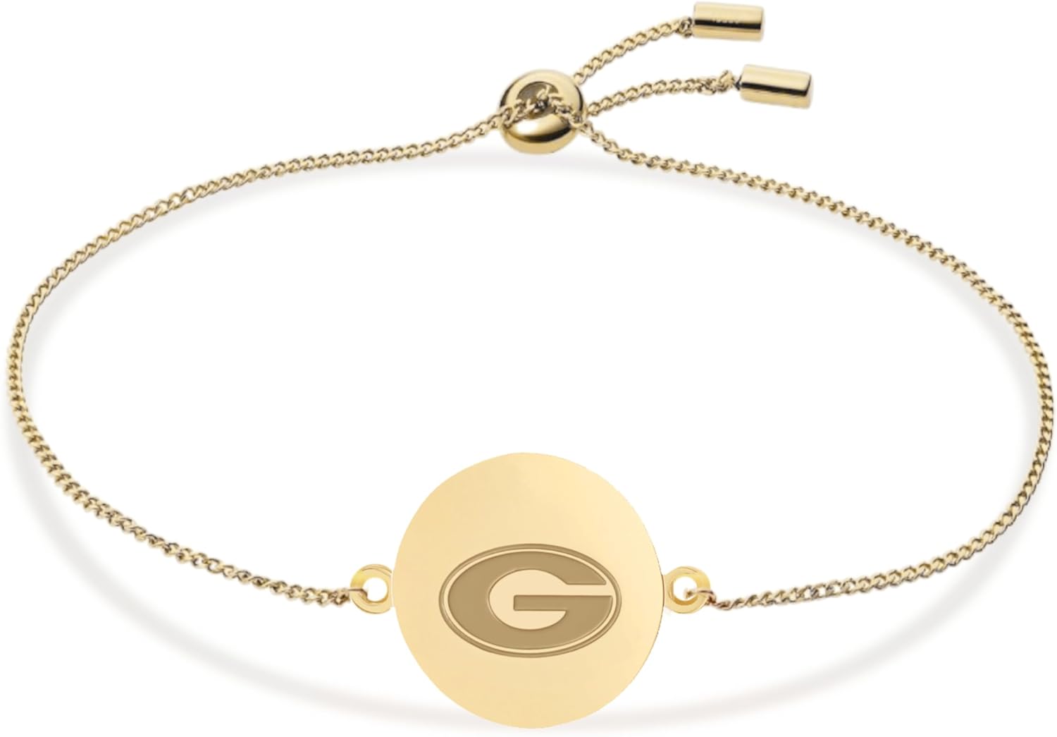 Stone Armory Bracelet for Georgia Bulldogs – Adjustable Corded Jewelry Featuring G logo charm – Fits Up to a 9-Inch Wrist - Ideal Gift for Alumni, Students, Fans & Graduates
