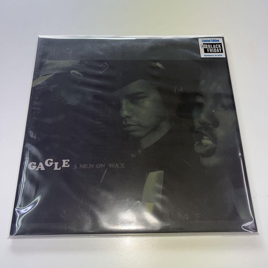 GAGLE LPレコード 3 MEN ON WAX - MEN ON WAX: WAX⁄GAGLE 日本語RAP