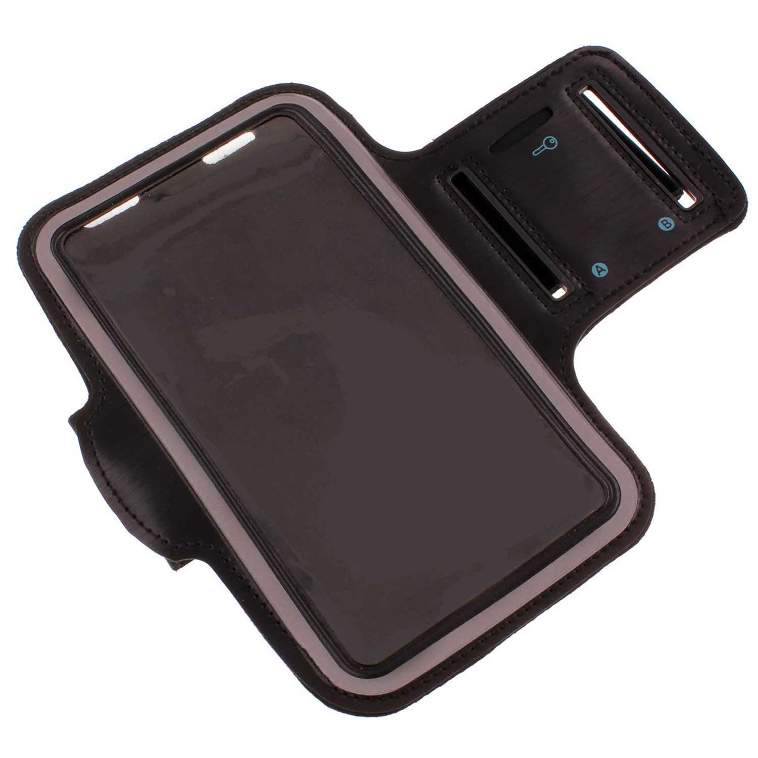 Sports Running Armband Compatible with Samsung Galaxy A15 5G Phones - Gym Workout Case Cover Band Neoprene