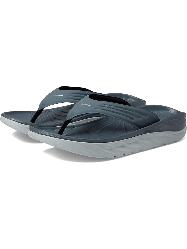 Blue Hoka Ora Recovery Flip