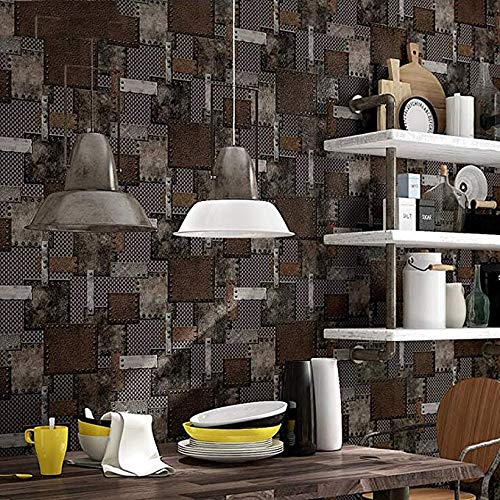 Papier peint 3D effet fer forgé à trois dimensions pour décoration de prestige