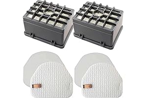 Rocket Shark Vacuum Filter 2-Pack Replacement
