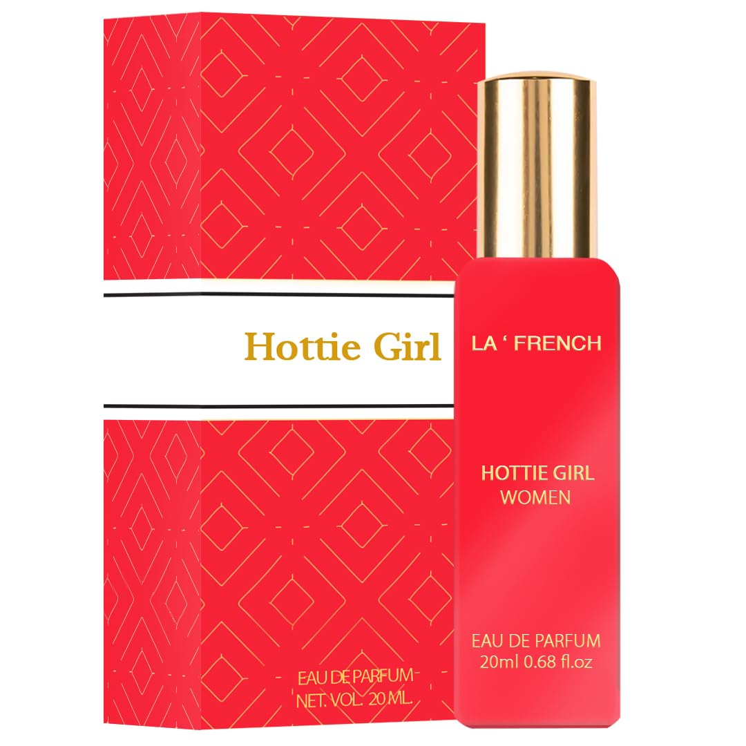 La French Hottie Girl Eau de Parfum - 20ml for Women | Intense Long Lasting Floral Fragrance | Premium EDP Scent | for Girlfriend and Wife