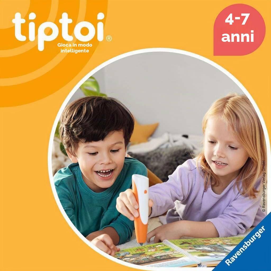 Ravensburger tiptoi Starter Set 00114: Penna e Libro sulla Fattoria - Sistema di apprendimento per Bambini dai 4 Anni in su