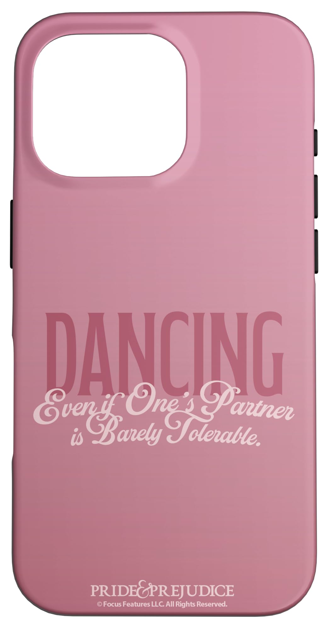 Pride & Prejudice Even If One’s Partner Is Barely Tolerable Case for iPhone 16 Pro