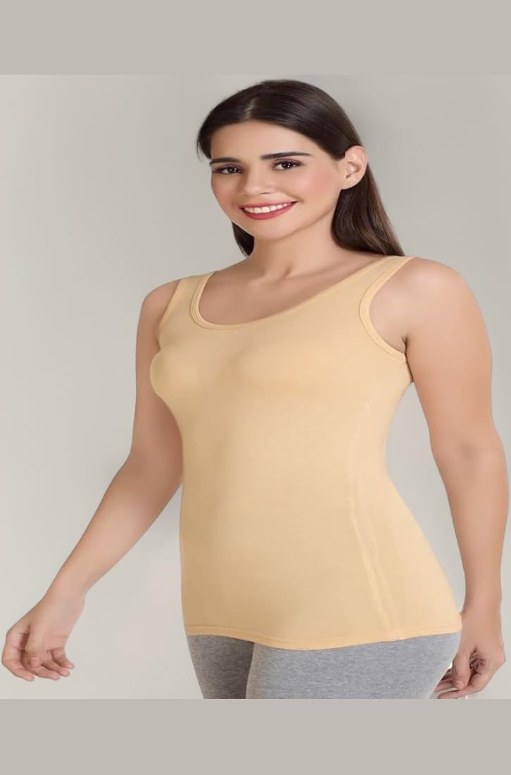 Buy Alies Womens Supersoft Camisole Stretch Casual Tank Tops Inner