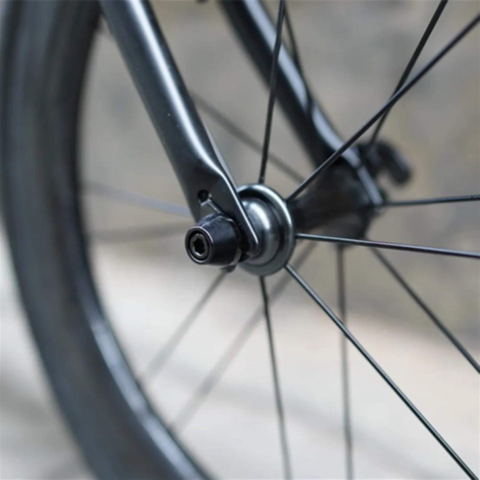 Schnellspanner Fahrrad,Schnellspanner 1 Paar Faltrad Vorne Und Hinten Hub Welle USO apto para P Linie Hub Achse