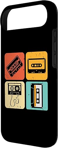 Miniatura 54 de Cassette Tape Music 70s 80s 90s Retro Playlist Case for iPhone 16 Pro Max