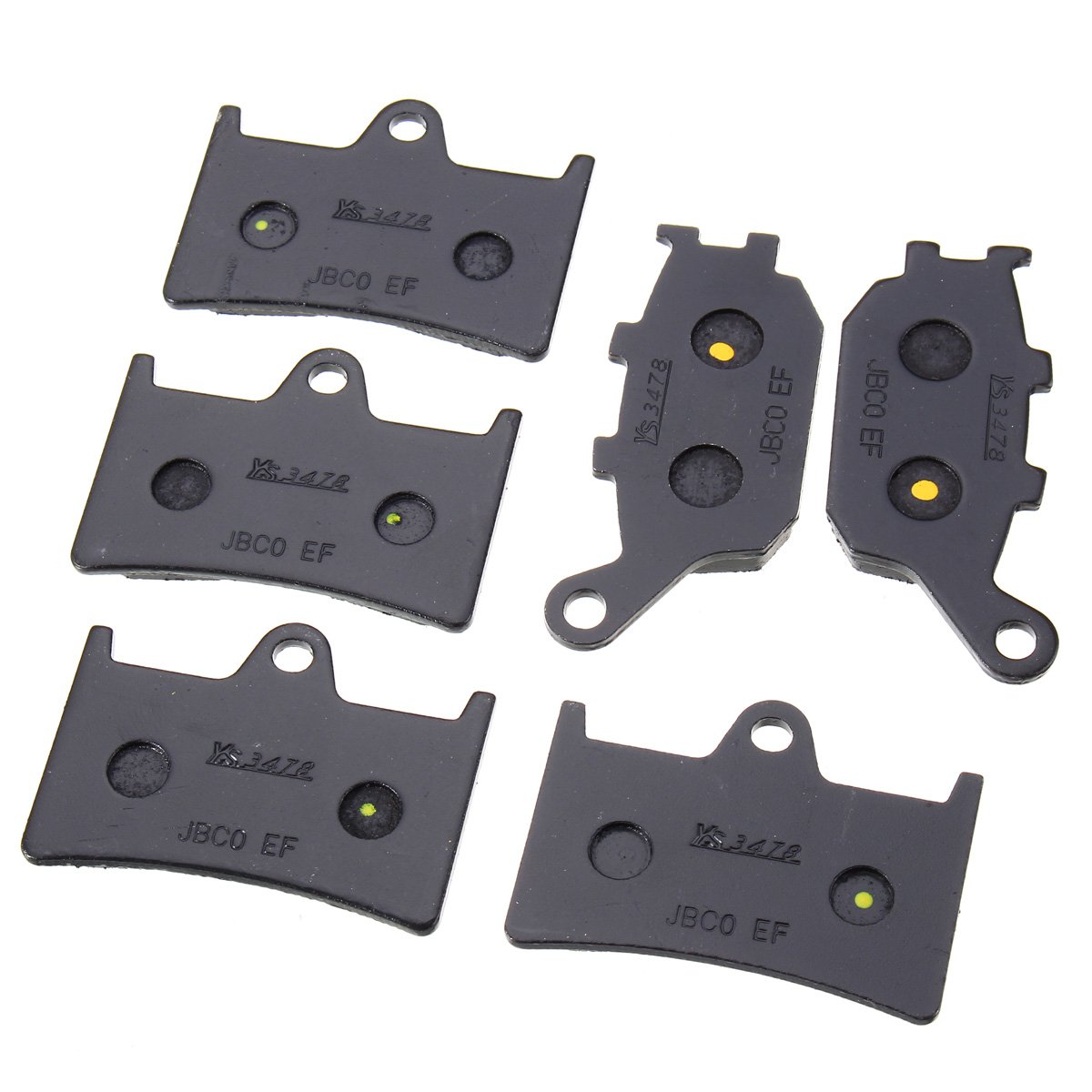 Sintered Brake Pad Set For Yamaha YZF-R1 1000 (2004-2006) - Front & Rear Pads