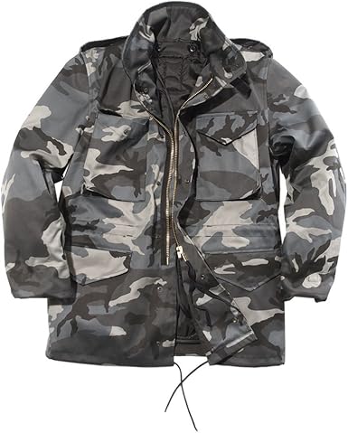 Black and grey camo jacket Clearance