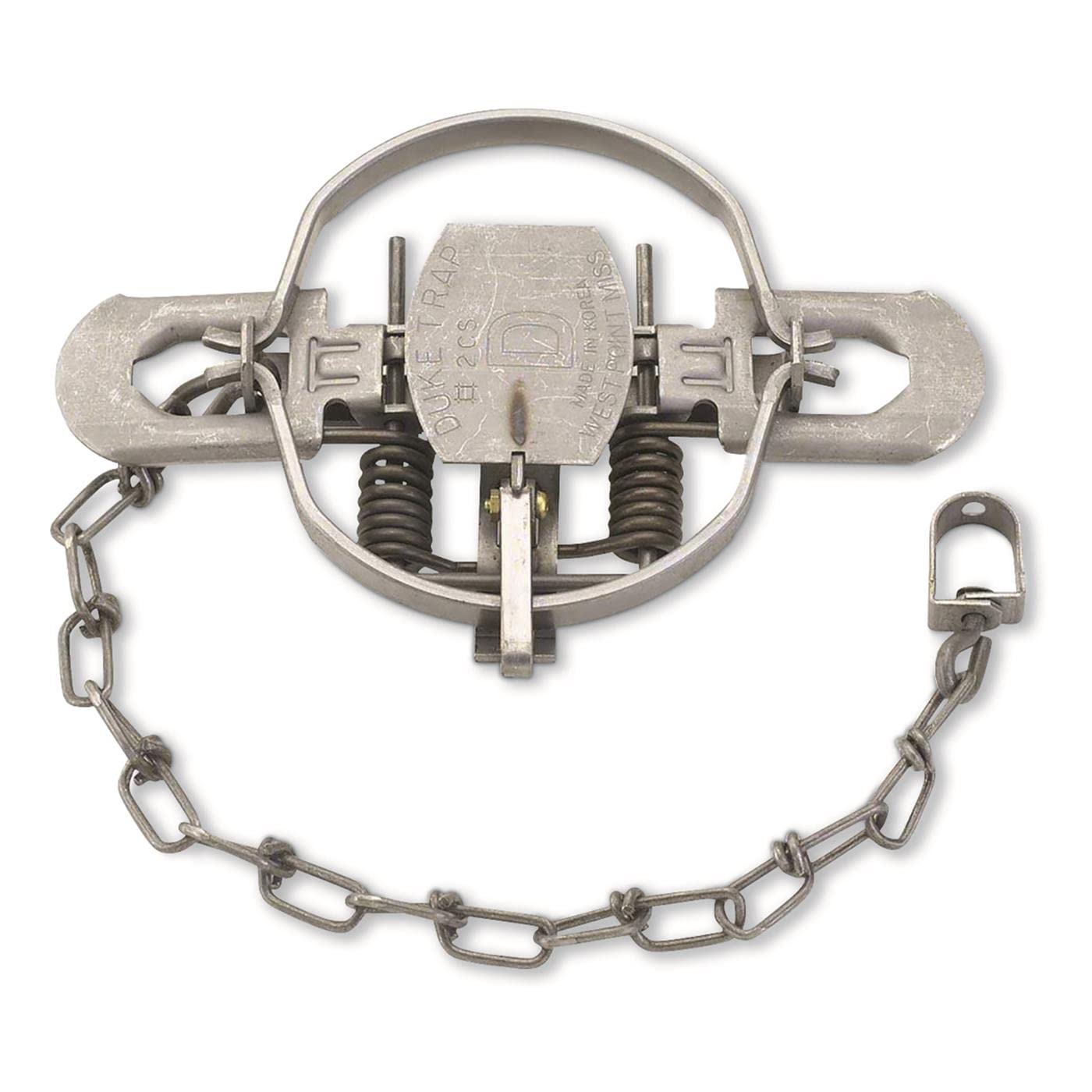 Duke 0490 Animal Trampa, Coil-Spring, 5.5-in. Mandíbula - 0490, 1, N/A
