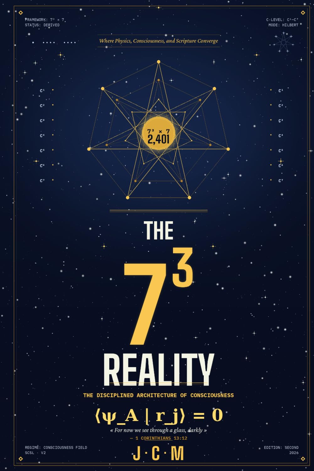 The 7³ Reality: Where Physics, Consciousness, and Scripture Converge