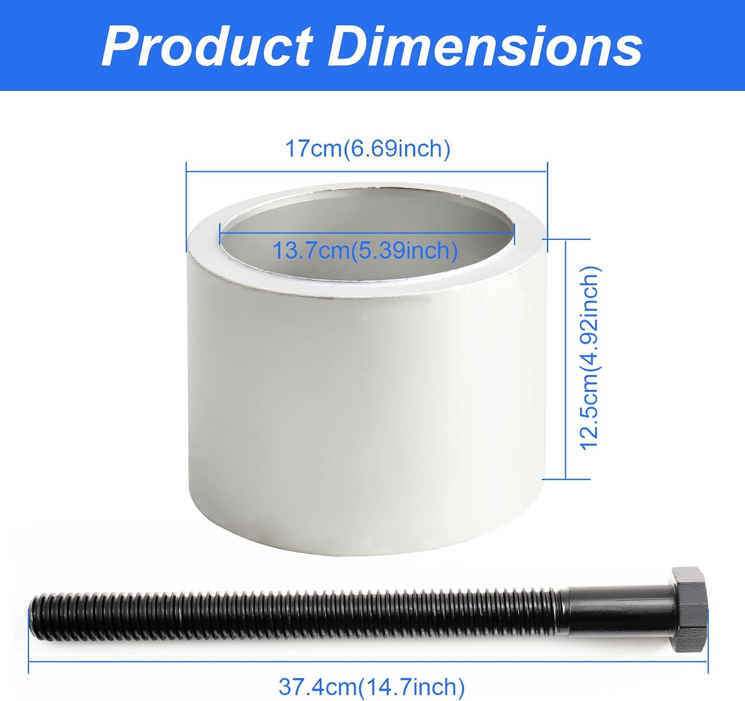 S21307 Bushing Installation Tool Replacement for Hendrickson Turner Intraax Wide Beam Bushing Complete Kit