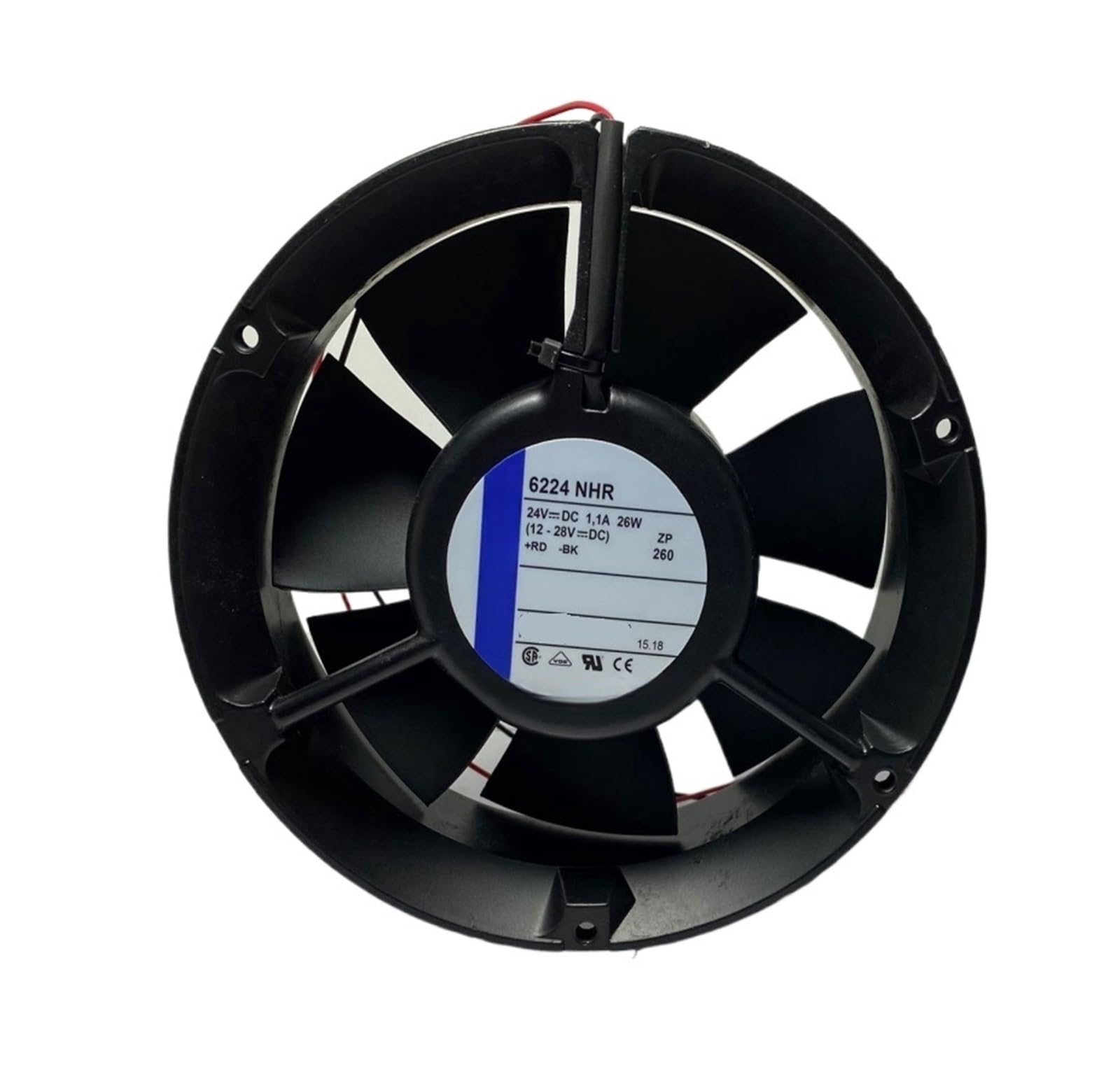 Ventilateur de refroidissement 6224N-NH-NHR-NT-NM 24V EBM