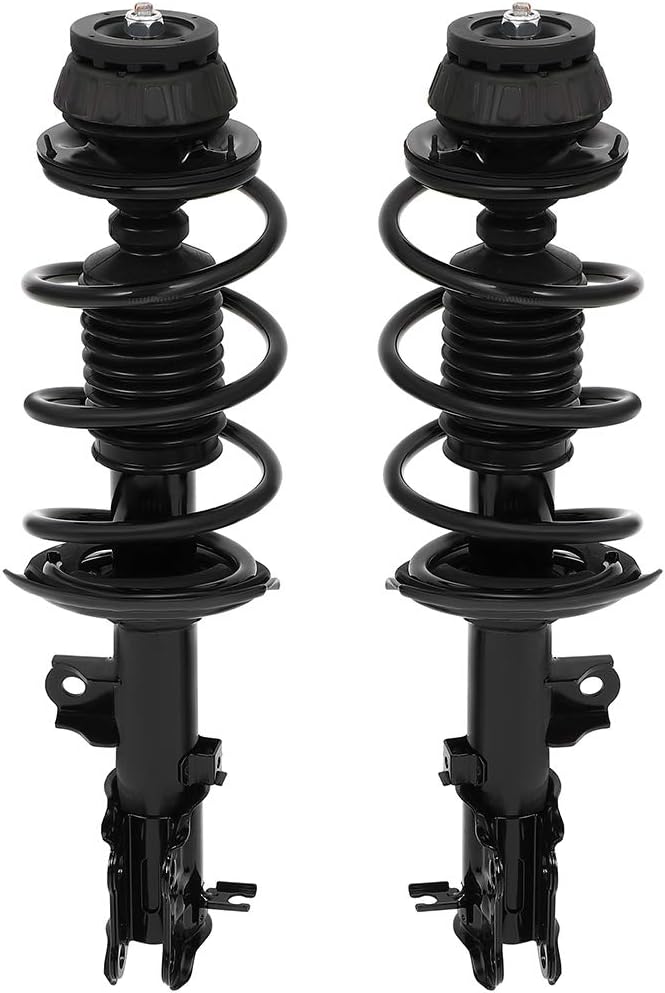 Front Strut & Coil Spring Assembly Set for Hyundai for Accent 2012-2017 Complete Struts Shocks Assembly Replace 172707