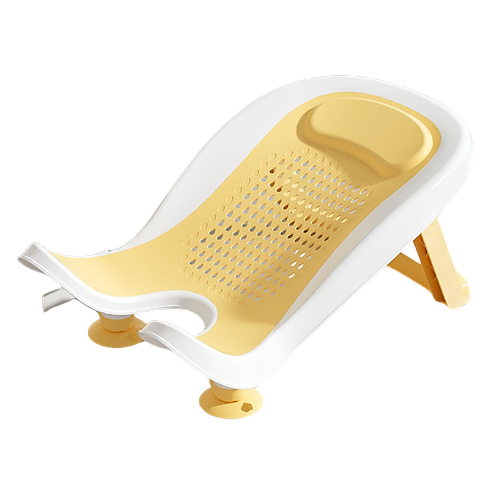 Morain Yellow Newborns Butt Washing Tool Children's Bath Stand Portable Baby Ass Washing Stand Can Sit Or Lie Down