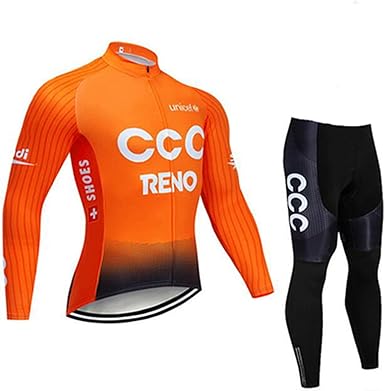 Ropa de ciclismo de manga larga para hombres, ropa liviana rápida y