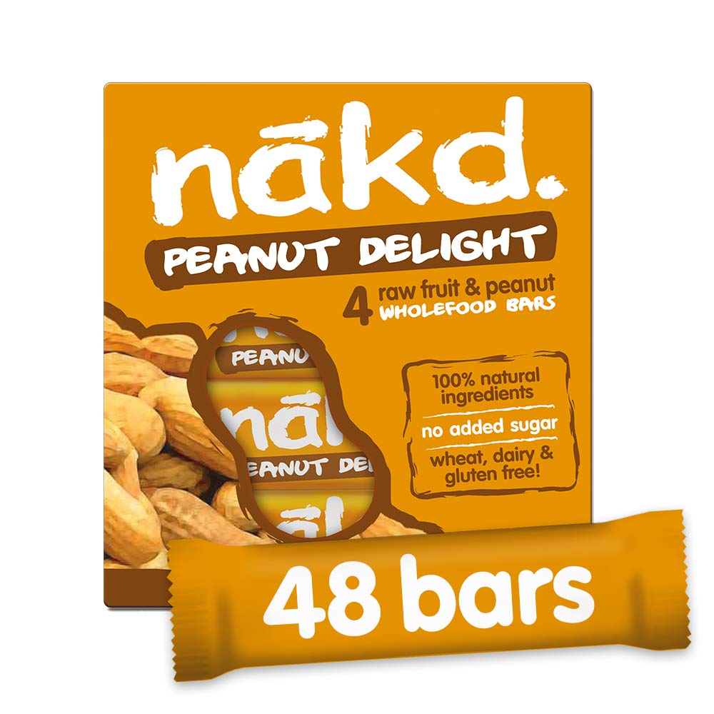 Nakd Peanut Delight 35g Bar - Multipack Case of 48 Bars