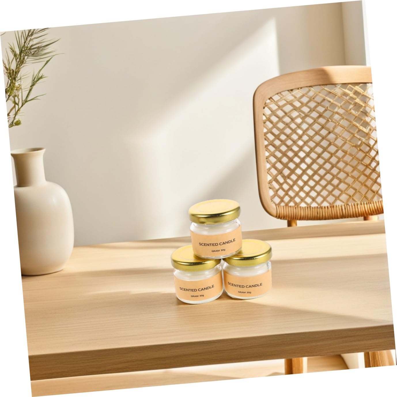 8 Stück-pack Duftkerzen aus Sojawachs für Zuhause und Zimmer